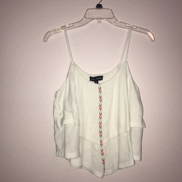white flowy tank top - Picture 1 of 3